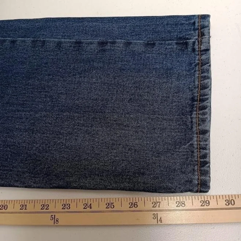 Levis 505 Jeans Mens 42x30 Blue Denim Straight Leg Classic Fit Medium Wash Pants